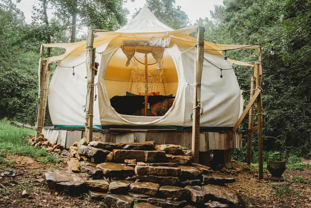 The Pisces-A Stargazing, Luxury Glamping Tent Rogersville Exterior photo